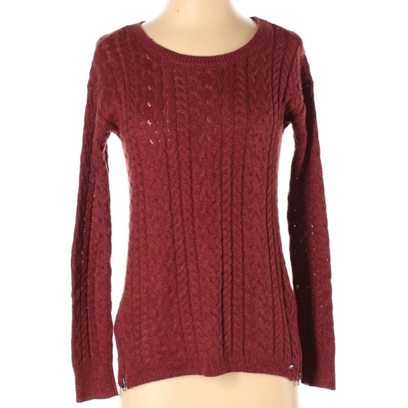 American Eagle Outfitters Sweaters - 🍁AEO Knitted Sweater in Rust Size XS